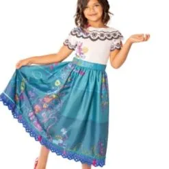 ONLINE ONLY: Mirabel Deluxe Encanto Girls Costume [Size: S (4-6 Yrs)]