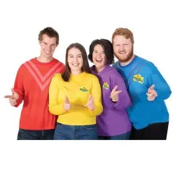 Rubies The Wiggles Blue Wiggle Adult Costume Top [Size: Standard] -Costume Themes Sales 7324P 1