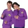 The Wiggles Purple Wiggle Adult Costume Top [Size: Std] -Costume Themes Sales 7326P