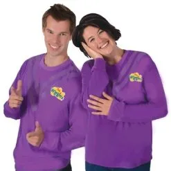 The Wiggles Purple Wiggle Adult Costume Top [Size: Std]
