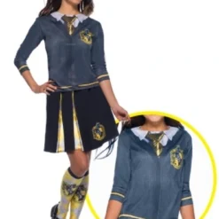 Rubies Harry Potter Hufflepuff Womens Top [Size: S (8-10)] -Costume Themes Sales 821146 1