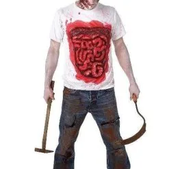 Karnival Zombie Guts 3D Shirt [Size: Small]
