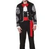 Day Of The Dead Senor Costume Large