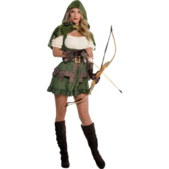 Robin Hoodie Medieval Womens Costume [Size: 8-10]