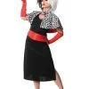 Rubies Cruella De Vil Deluxe Women's Costume [Size: S (8-10)] -Costume Themes Sales 880564
