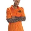 Tattooed Prisoner Men's Costume [Size: XL] -Costume Themes Sales 880582