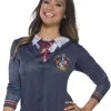 Rubies Harry Potter Gryffindor Womens Top [Size: S (8-10)] -Costume Themes Sales 8972P