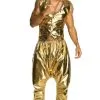 Rubies Rapper Gold Pants [Size: Standard] -Costume Themes Sales 9057P