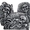 Hell Frozen Over Tombstone Set - 3 Pk