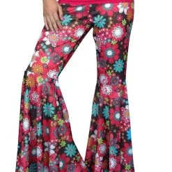 1960s Hippie Bellbottom Flares & Headband [Size: S/M]