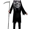 Grim Reaper Big Head Boy's Costume