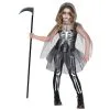 Skeleton Reaper Girls Costume -Costume Themes Sales 9911784P