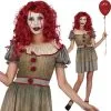 Vintage Clown Womens Costume - [Size S-M]
