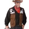 Wild West Cowboy Vest - Adult