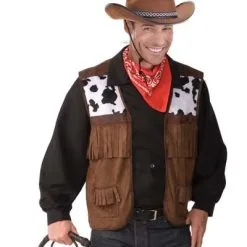 Wild West Cowboy Vest - Adult