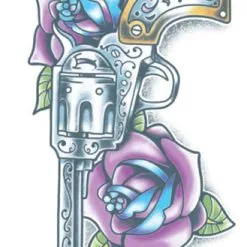 Tinsley Transfers Pistola Mexican Day Of The Dead Tinsley Tattoo