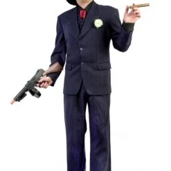 3 Piece Gangster G6 Hire Costume*