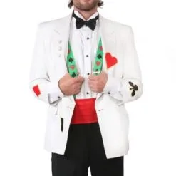 Card Dealer - Suit 2 Hire Costume*
