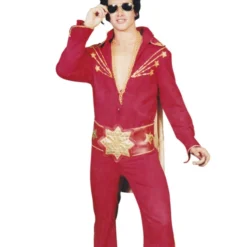 Elvis - Red Hire Costume*