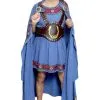 Deluxe Caesar - Blue Hire Costume* -Costume Themes Sales H 238