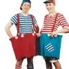 Tweedle Dum & Tweedle Dee Hire Costume* 1 Tweedle Dum & Tweedle Dee Hire Costume* -Costume Themes Sales H 373
