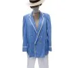 Dapper 1920s Gent - Blue Hire Costume* -Costume Themes Sales H 464