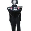 Deep Black Spaceman Hire Costume*