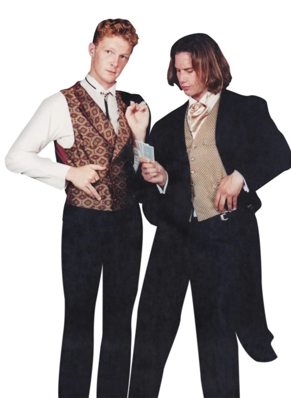 Saloon Style Gamblers Hire Costume* 3 Saloon Style Gamblers Hire Costume*