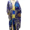 Japanese Kimono - Blue & Gold Hire Costume* -Costume Themes Sales H 616