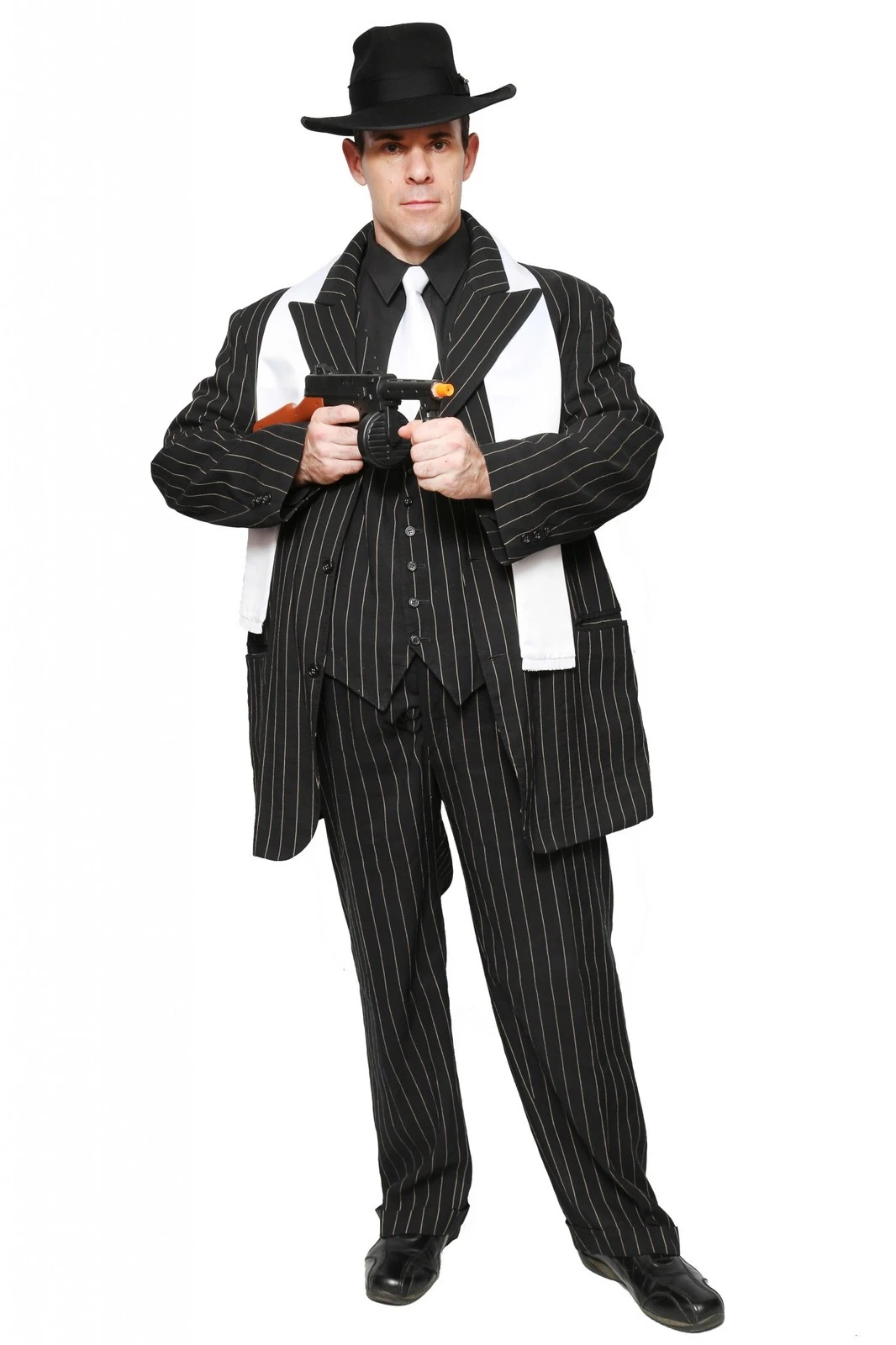 Gangster Suit 3 Piece - G35 Hire Costume* 3 Gangster Suit 3 Piece - G35 Hire Costume*