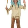 Native American Brave 3 Hire Costume* 2 Native American Brave 3 Hire Costume* -Costume Themes Sales H 726
