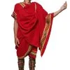 Deluxe Toga - Red Hire Costume* 2 Deluxe Toga - Red Hire Costume* -Costume Themes Sales H 889
