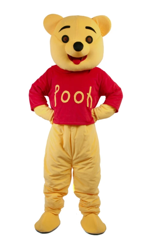 Winnie The Pooh Mascot Hire Costume* 3 Winnie The Pooh Mascot Hire Costume*