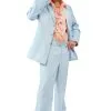 Power Blue Prom Suit - Hire Costume -Costume Themes Sales H4