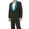 Sequin Lapel Tuxedo Hire Costume -Costume Themes Sales H5