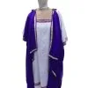 Caesar Toga - Purple Hire Costume*