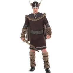 Viking Warrior Mens Costume [Size: M/L]